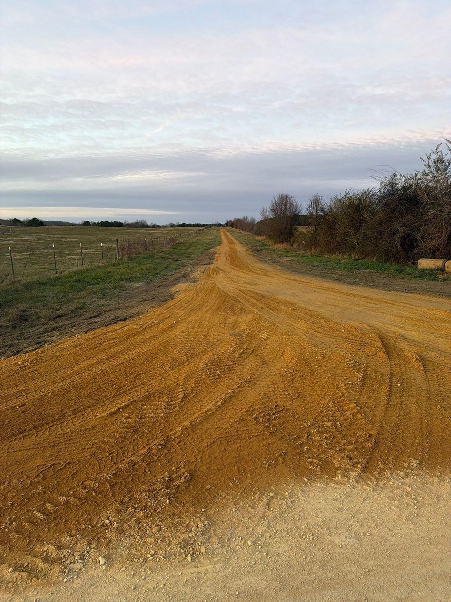 Excavation for Collins Constructors in Fyffe, AL