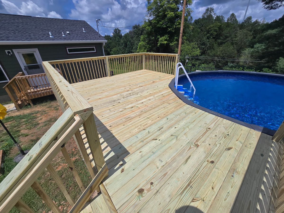 Deck & Patio Installation for Deck It OUT Handyman & Remodeling in Clinton, TN
