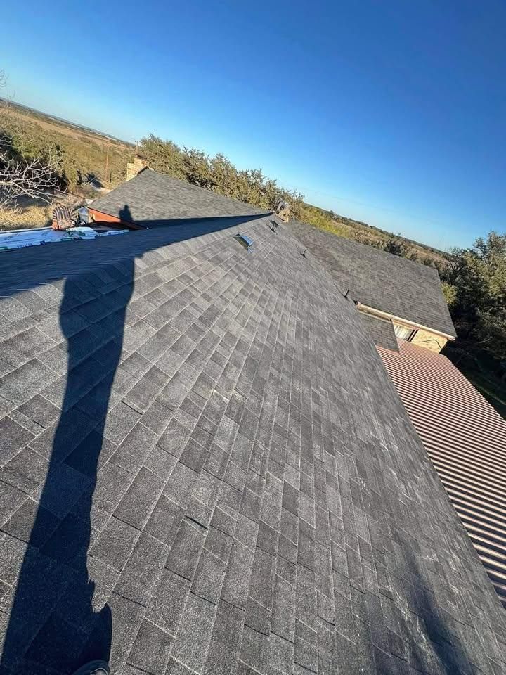 Roof repairs for Barcenas Roofing & Remodeling in San Saba, TX