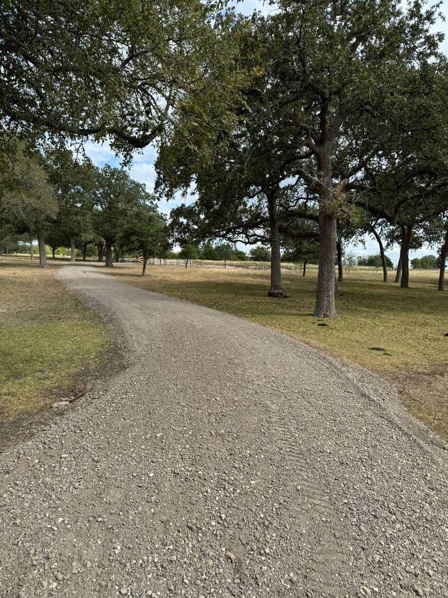 Roadbeds for RH Property Enhancement in Moulton, TX