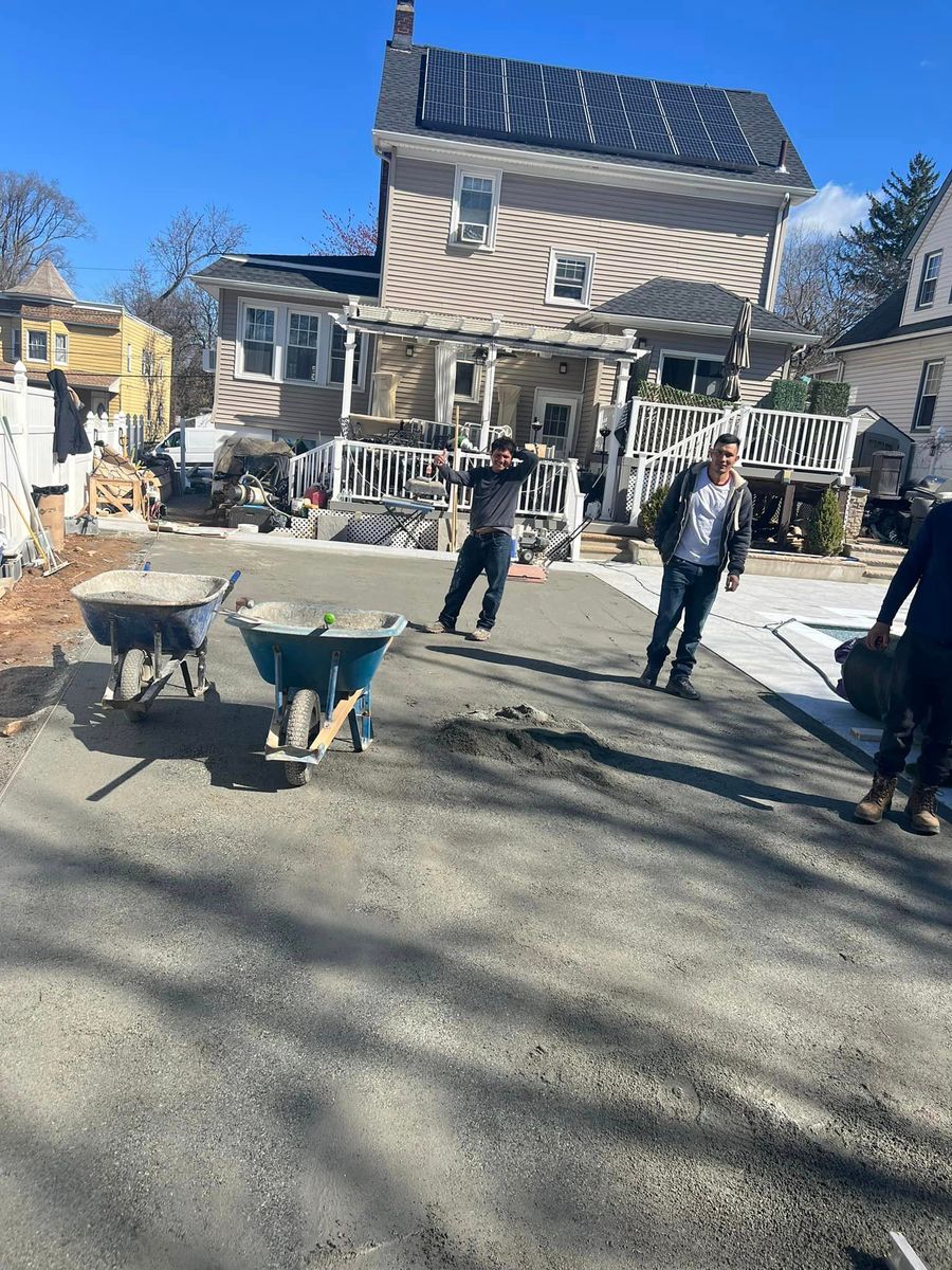 Concrete for Fajardo construction&masory LLC in Morristown, NJ