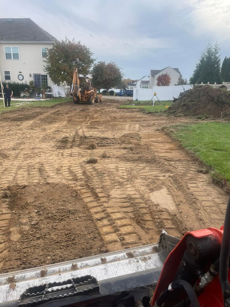 Land Grading for Just In Time Excavating LLC in Williamstown, NJ