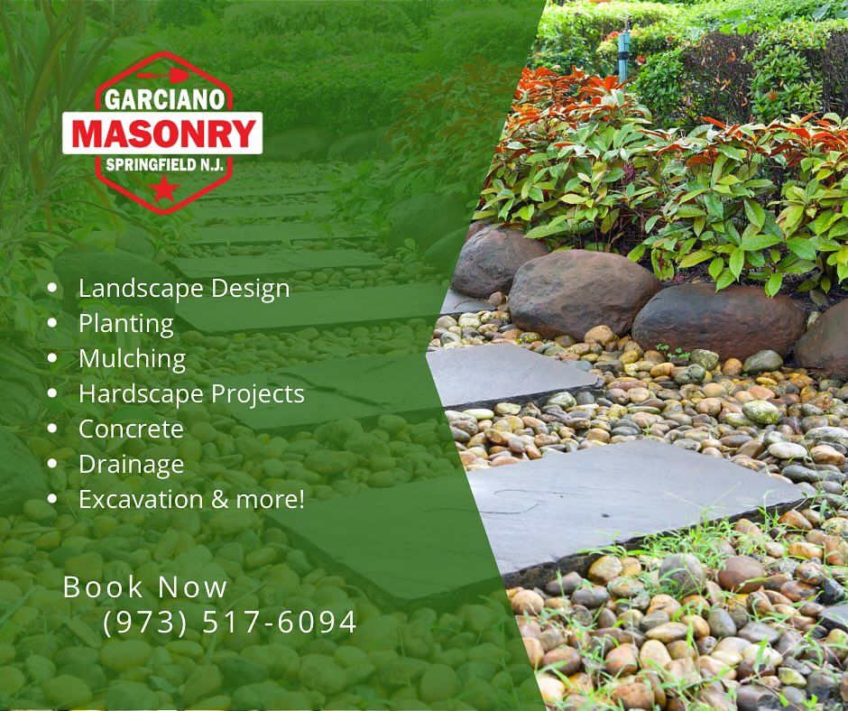 Landscape Maintenance & Design for Garciano Masonry in Springfield Township, NJ