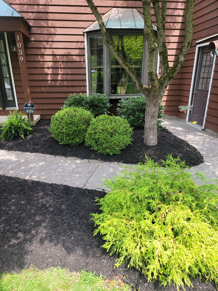 Mulch Installation for Sweet Scapes in Ballston Spa, NY