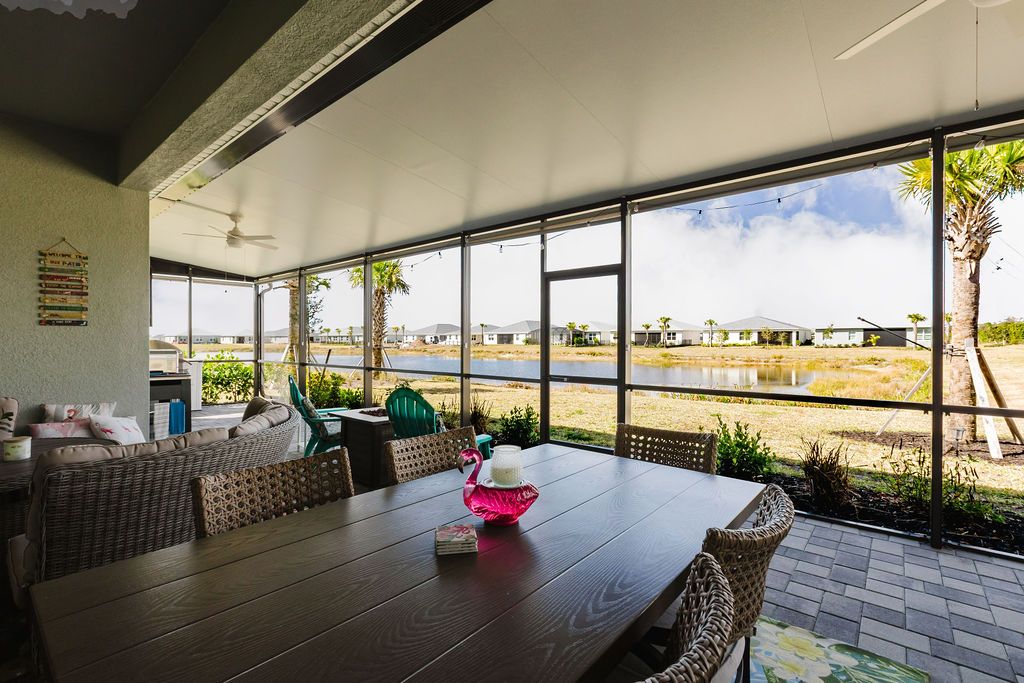 New Pool Cage Construction for Advanced Screen Services LLC in Punta Gorda, FL