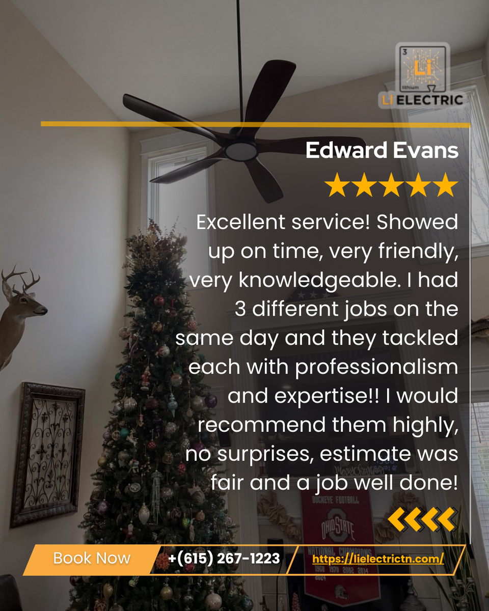 Electrical Repairs for Li Electric of TN in Columbia, TN