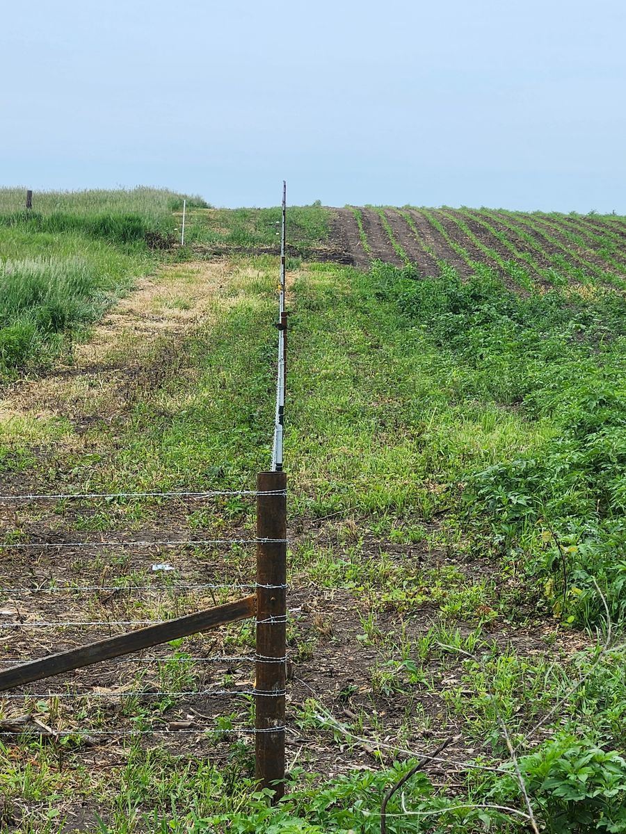Fence Installation for HWY 2&65 Fabrication & Fencing in Humeston, IA