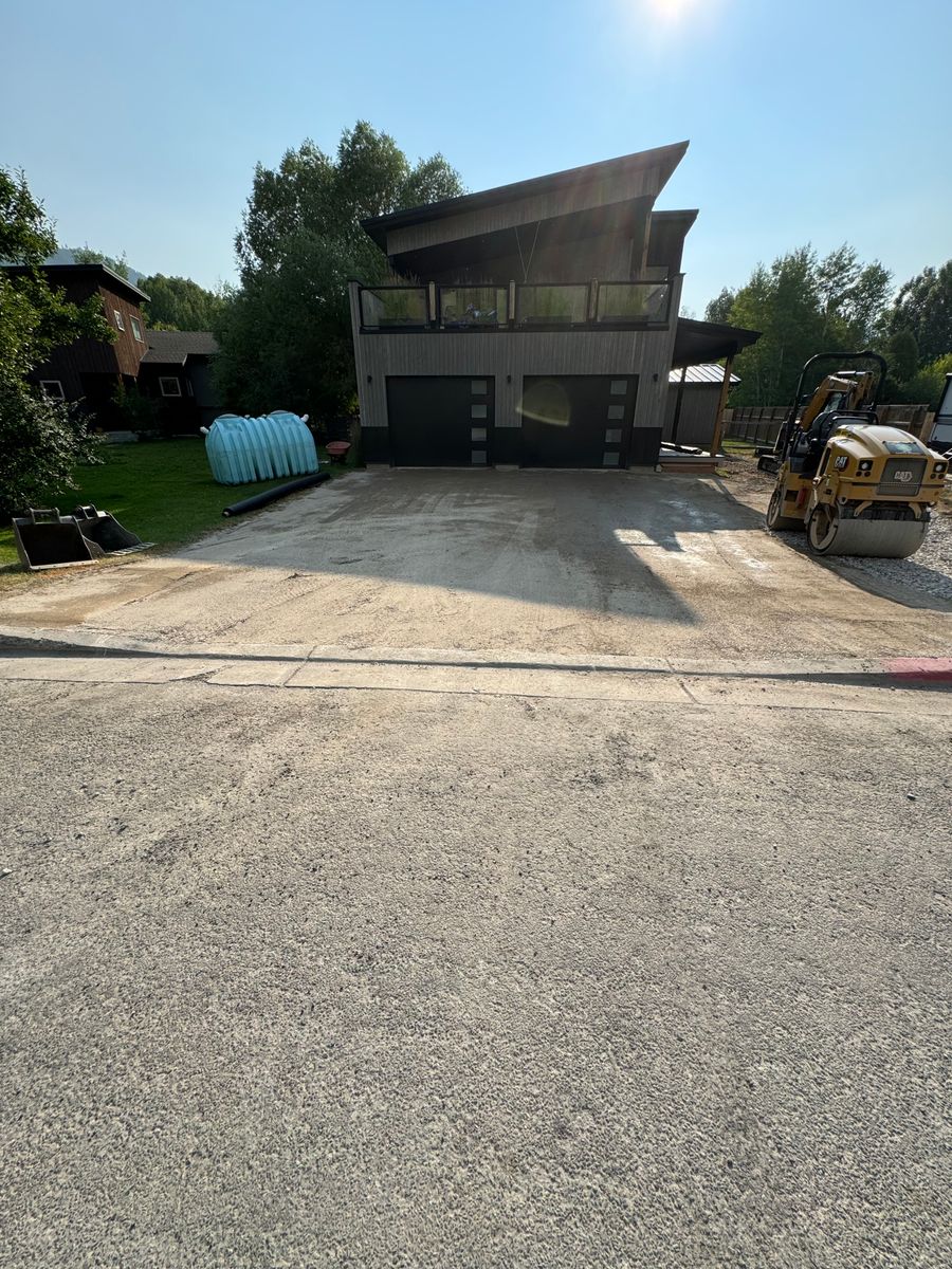 Driveway & Road Construction for Hansen Earth Works in Jackson, WY
