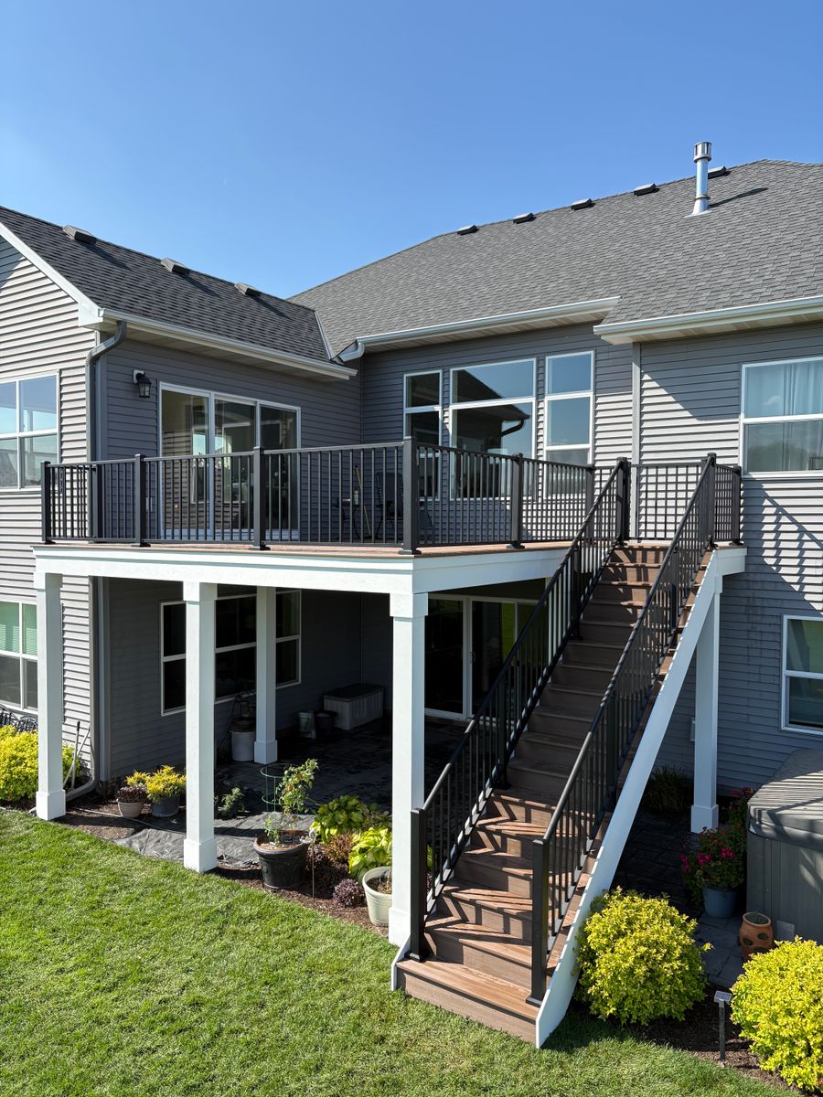Trex Composite Decking for Radke Deck Works & Remodeling in Elk River, MN