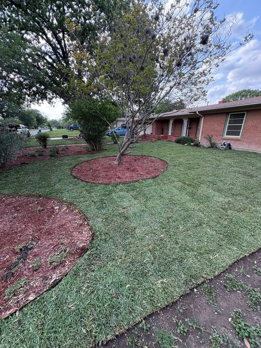 Lawn Maintenance for Bad Axe Landscapes LLC in Schertz, TX