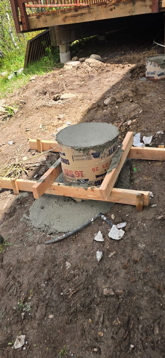 Concrete Slab Construction for Pando & Duarte Concrete LLC in Craig, CO