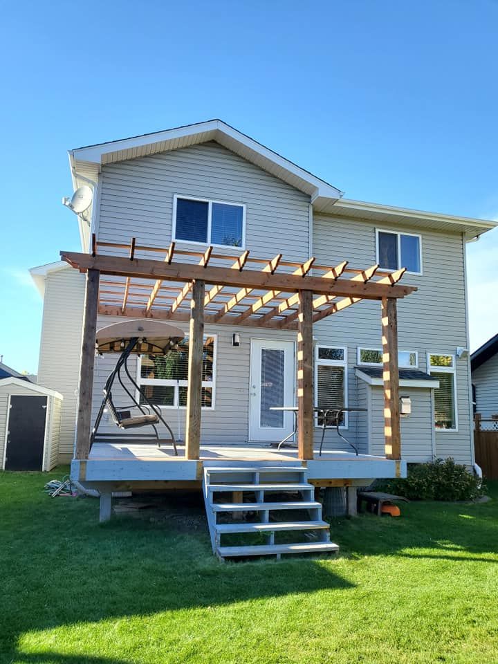 Pergola Installation for Skywalker Contracting Inc.  in , 