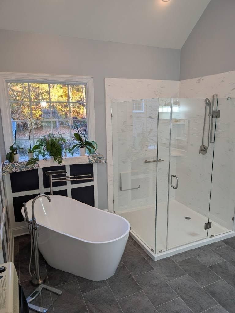 Full Bathroom Remodel for Brick City Bath in Sanford, NC