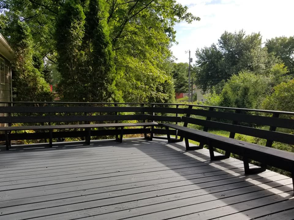 Deck Refinishing for Duraplus Topcoat Painting in New Brighton, MN