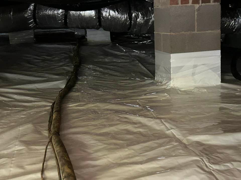 Crawlspace Encapsulation for Vazquez Crawlspace Services LLC in Durham, NC