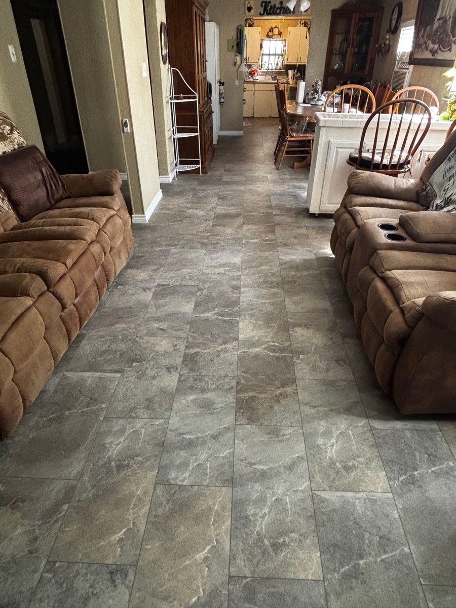 Tile Installations for Hill's Carpet & Remodeling in Odessa, TX