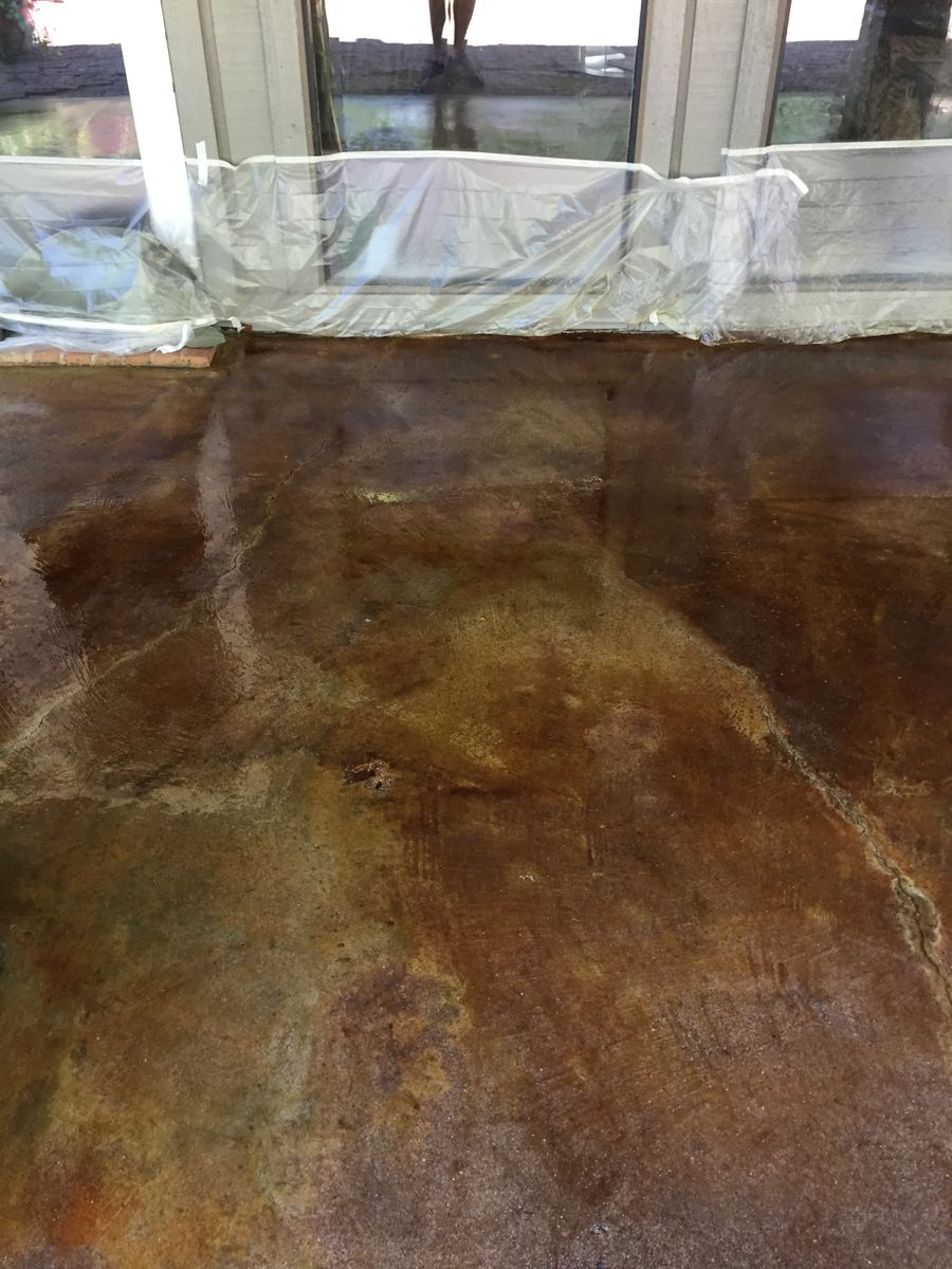 Epoxy Floor Coatings for Texas Curb N Borders in Houston, TX