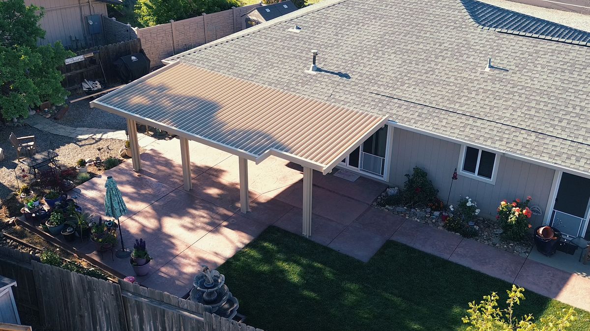 Patio Cover Construction for Austin LoBue Construction in Cottonwood, CA