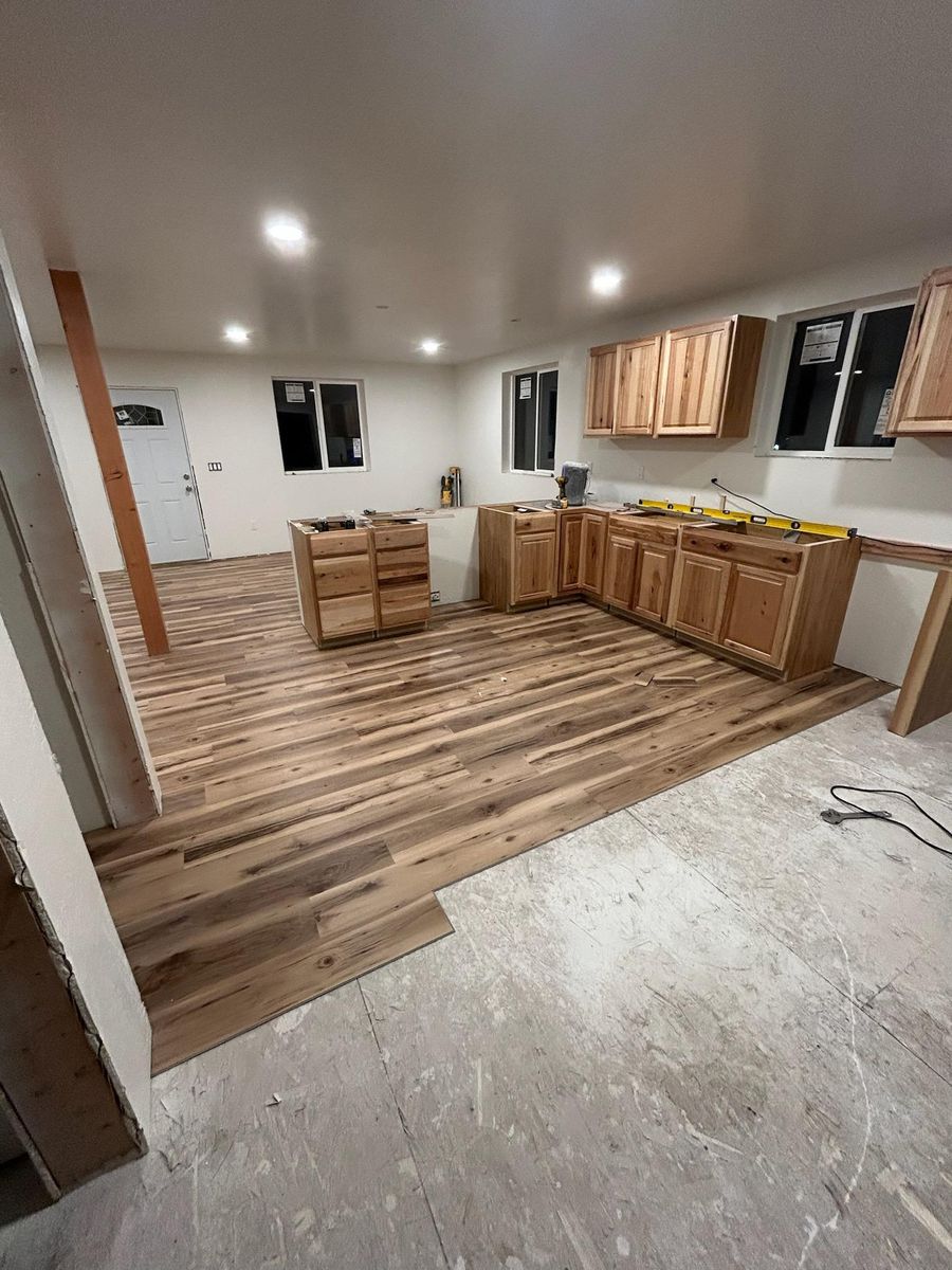 Flooring for J&S Development in Superior, MT