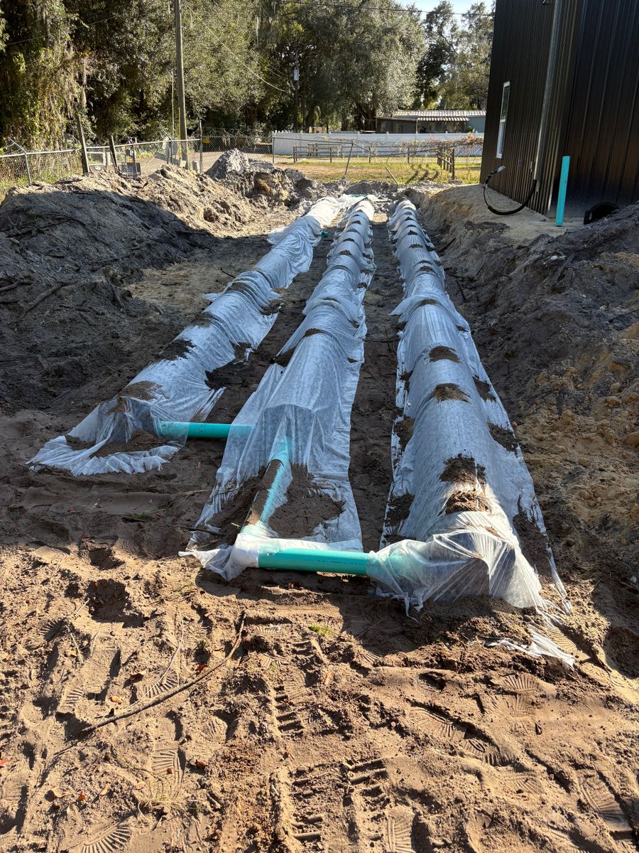 Excavation for Florida Site and Septic in Lakeland, FL