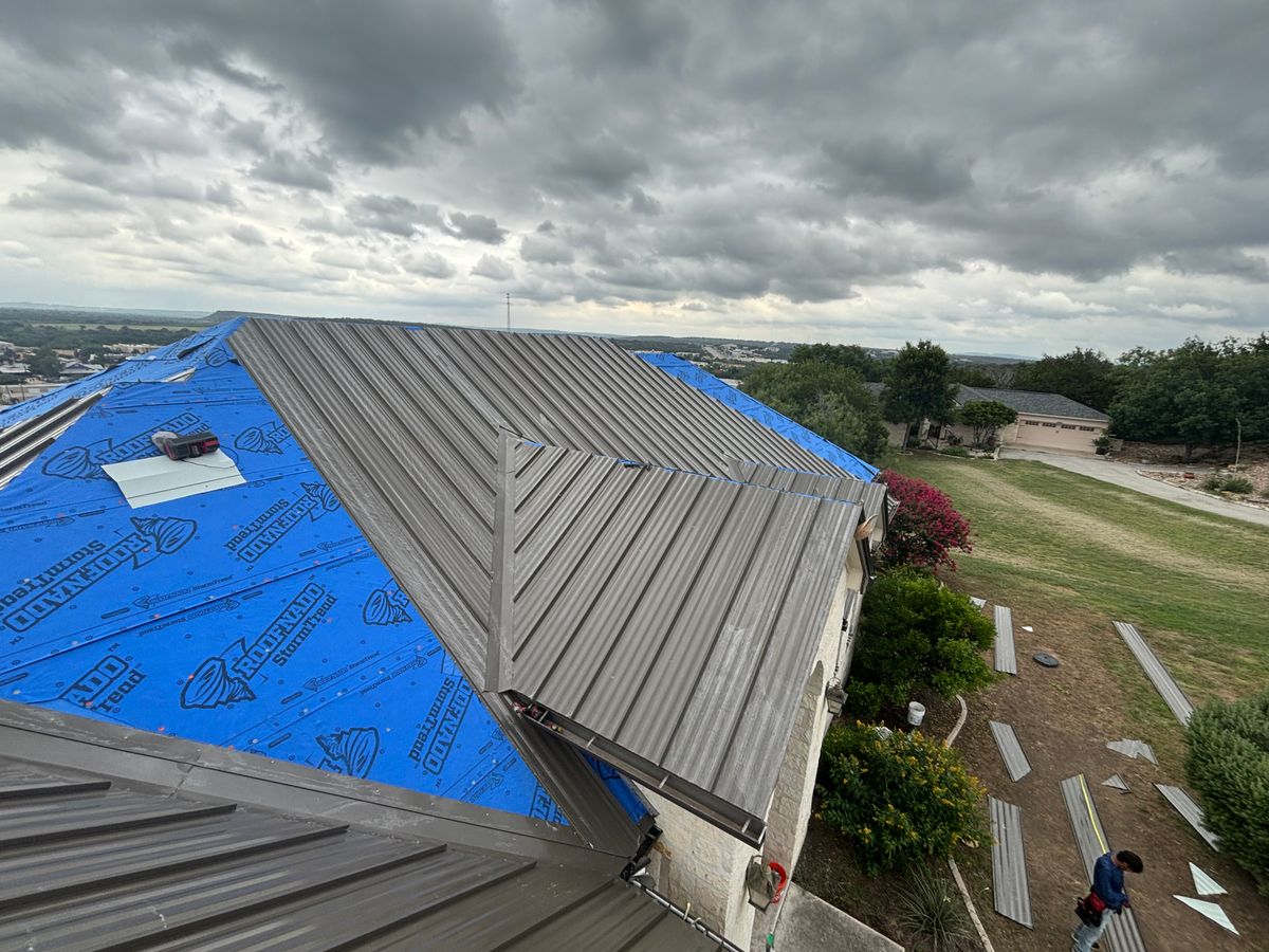 Roofing Replacement for Ornelas Metal Roofing in San Antonio, TX