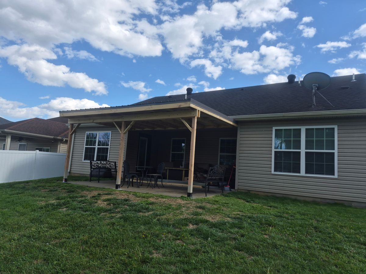 Deck & Patio Installation for Top Tier Construction in Evansville, IN