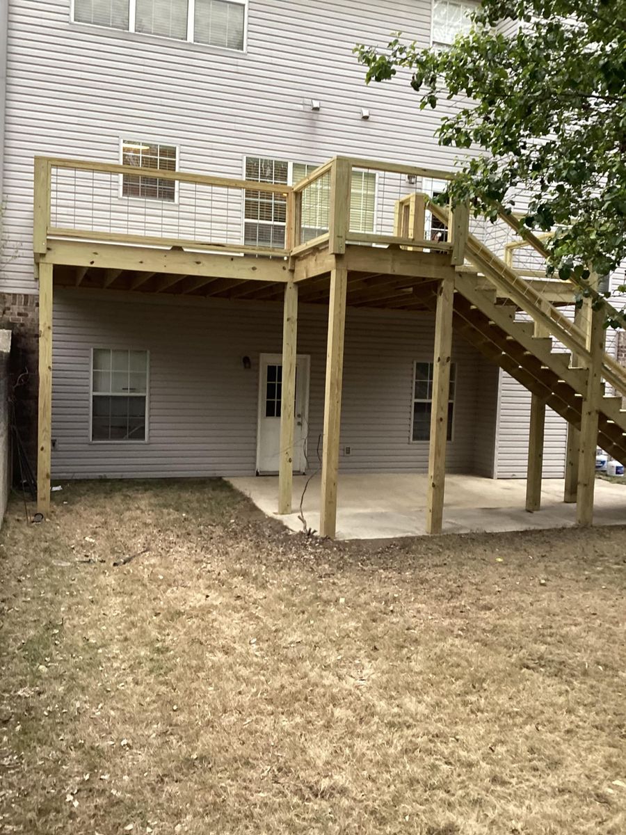 Deck & Patio Installation for DJCservices LLC in Helena, AL