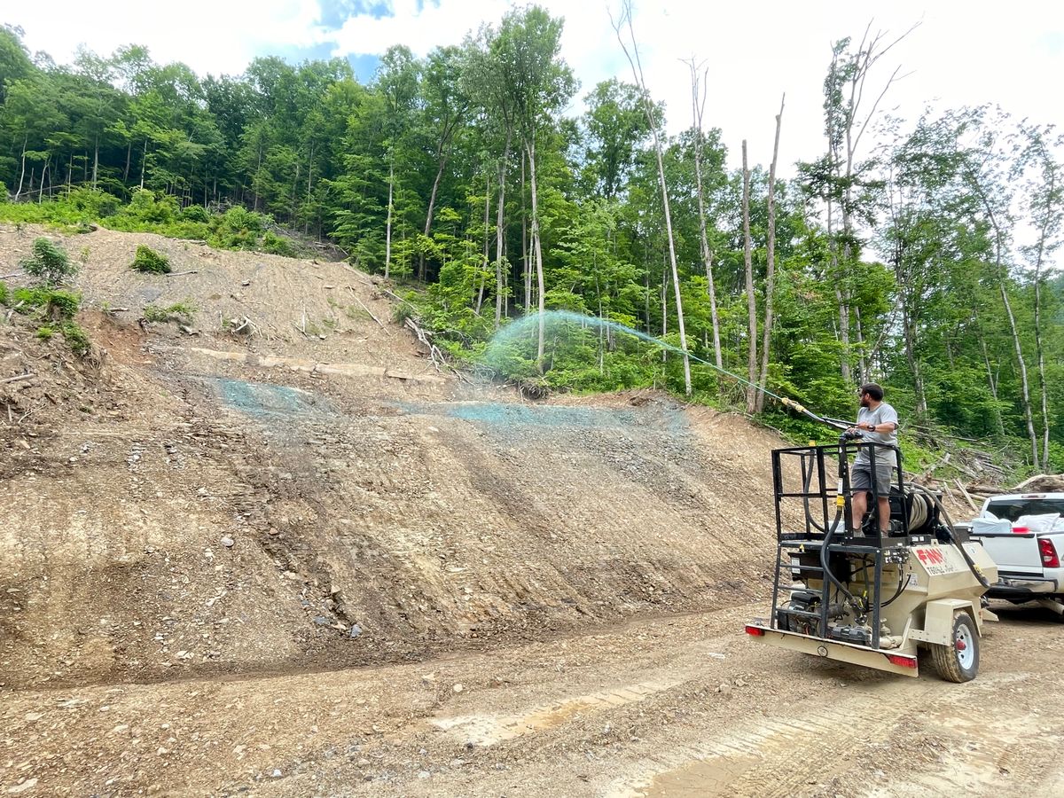 Erosion Control for Hale’s Hydroseeding in London, KY