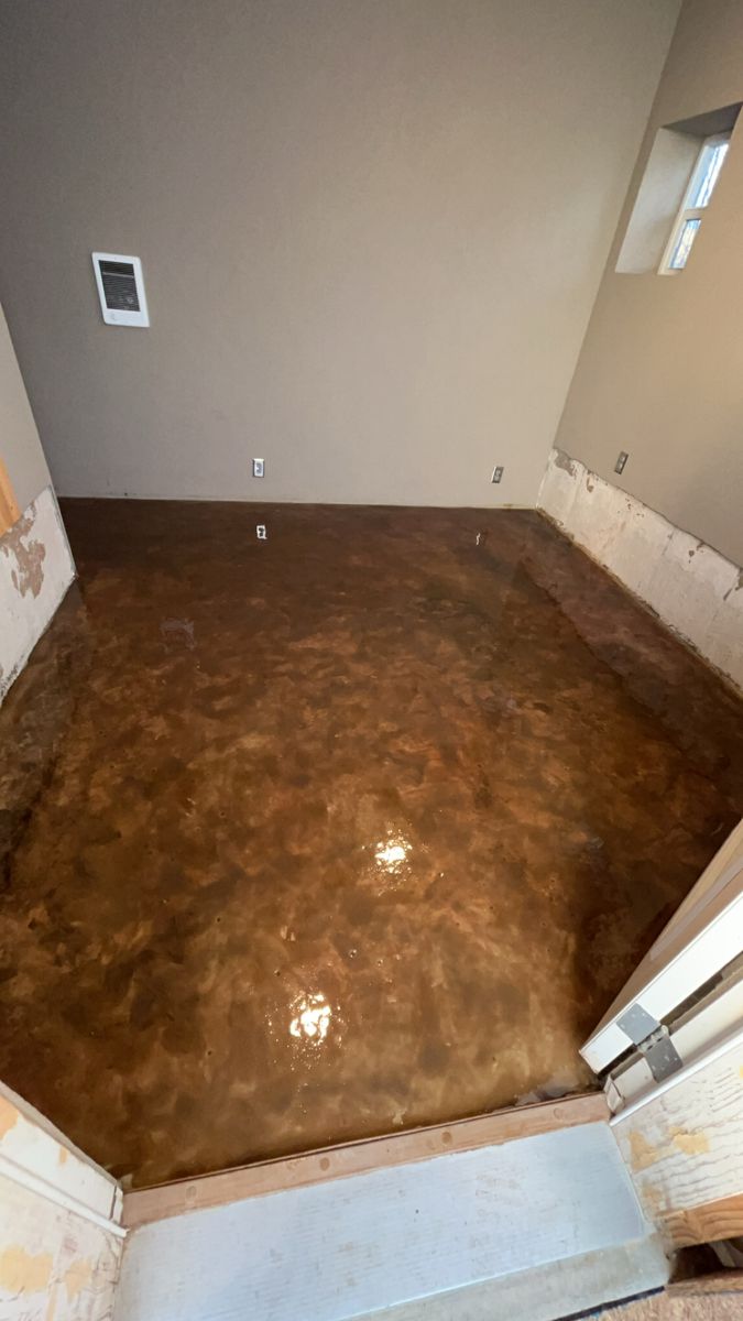Epoxy floors and Countertops for RE Concrete LLC in Grand Junction, CO