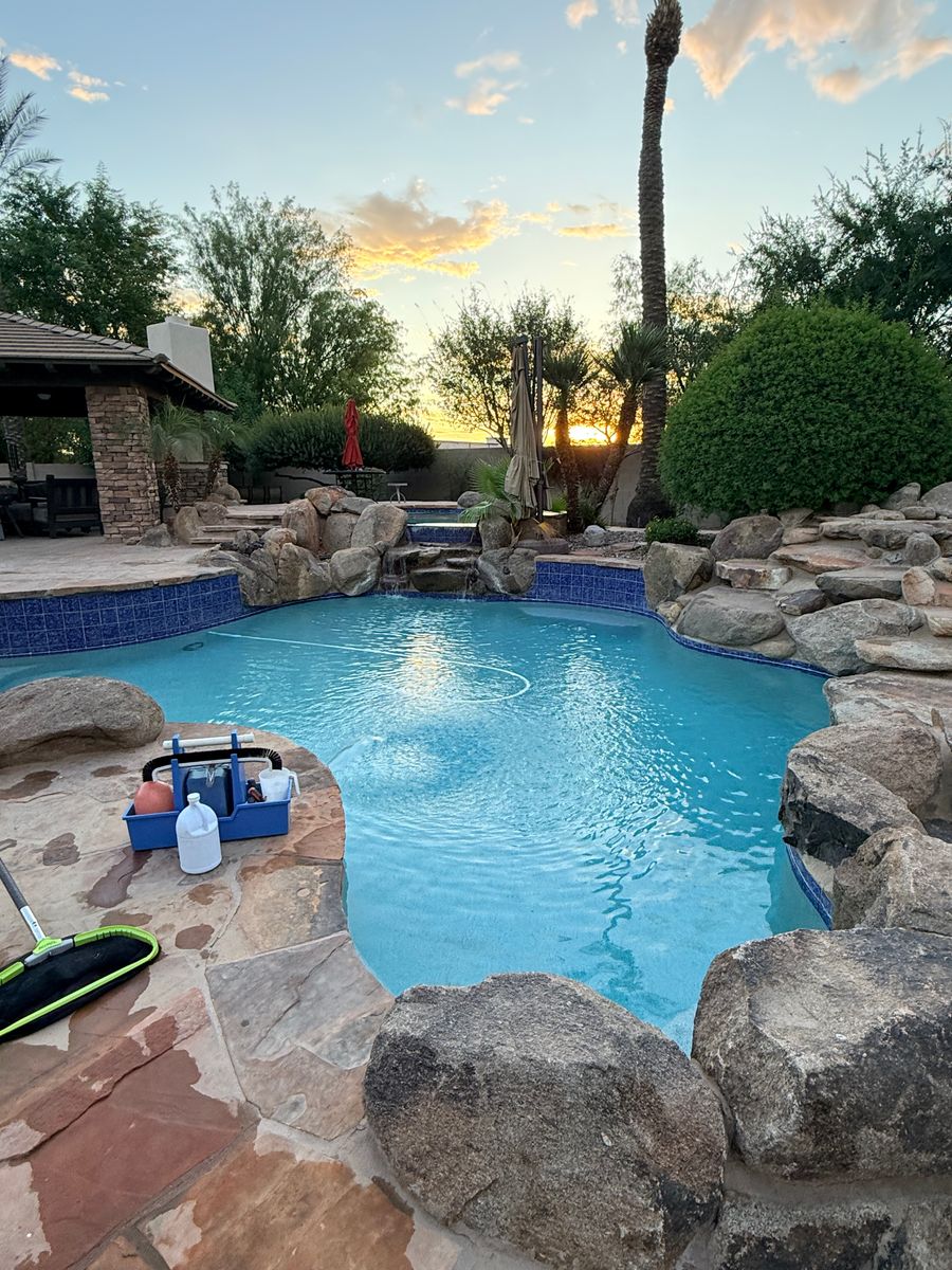Weekly Maintenance for Trublu Pool and Spa in Queen Creek, AZ
