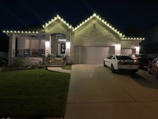 Christmas Light Installation for House Beautiful Home Services in Austin, TX