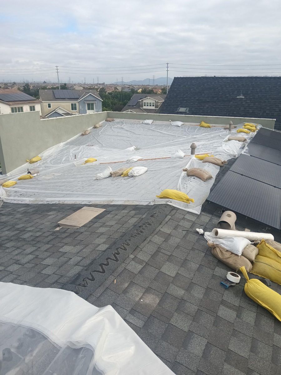 Roofing for Resurrected Designs Construction in Lakewood, CA
