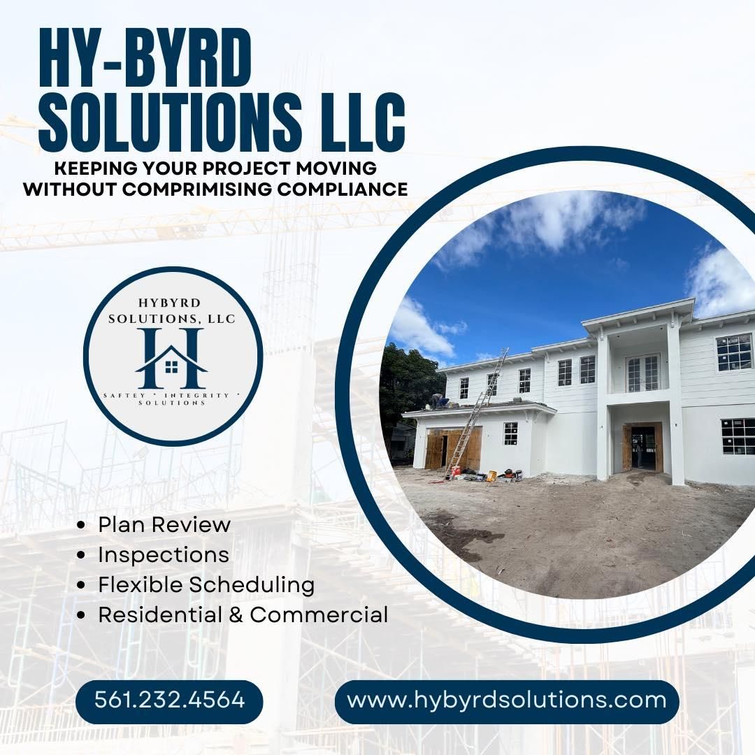 Building Plan Reviews for Hy-Byrd Solutions in Lake Worth Beach, FL