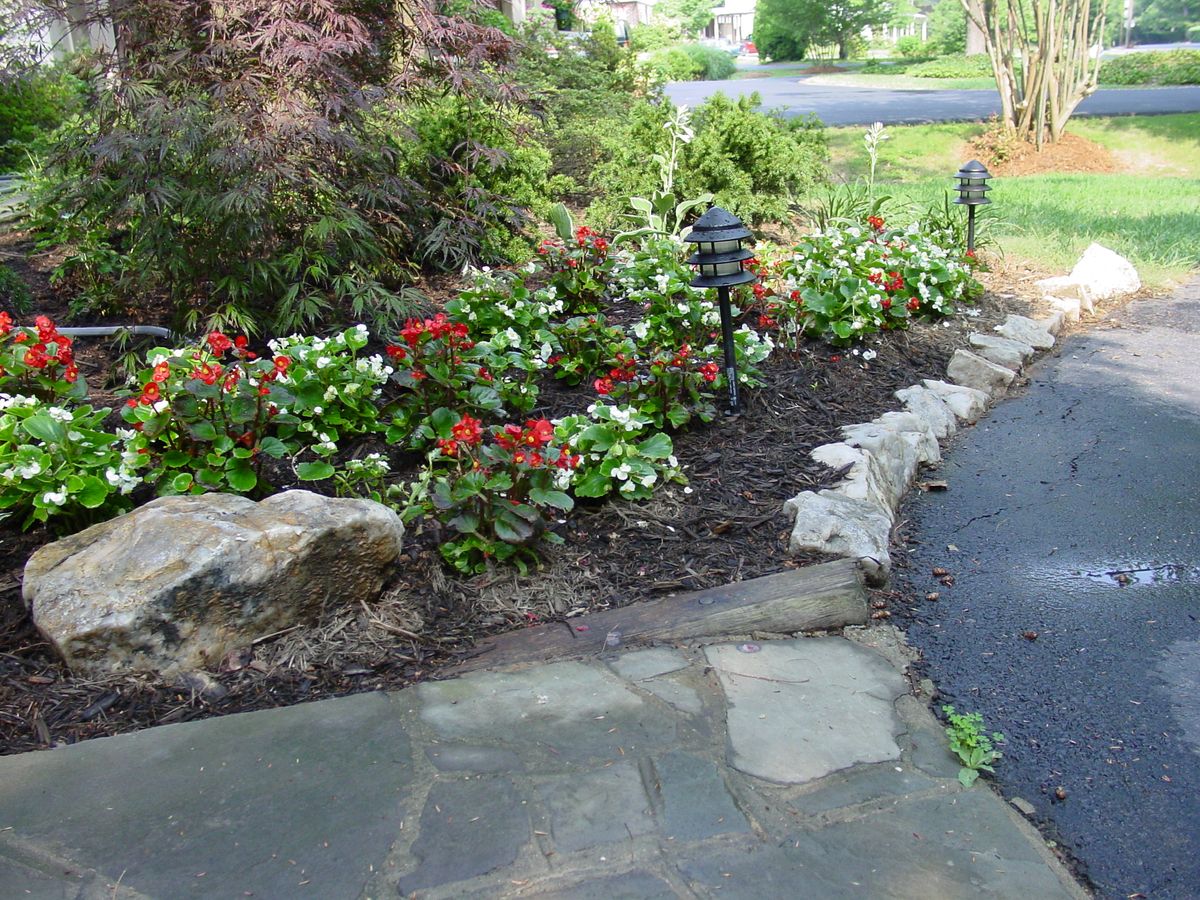 Mulching for M&M Lawn Care in Sterling, VA