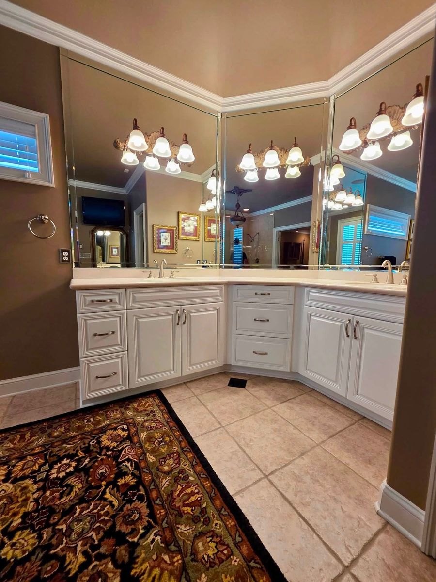 Bathroom Renovation for Newbury Construction & Remodeling LLC in Trenton, TN