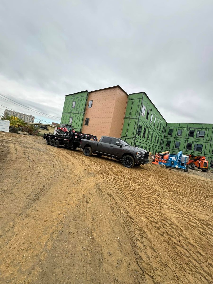 Site Preparation and Cleanup for Elevated Concrete and Home Improvements in Belleville, MI