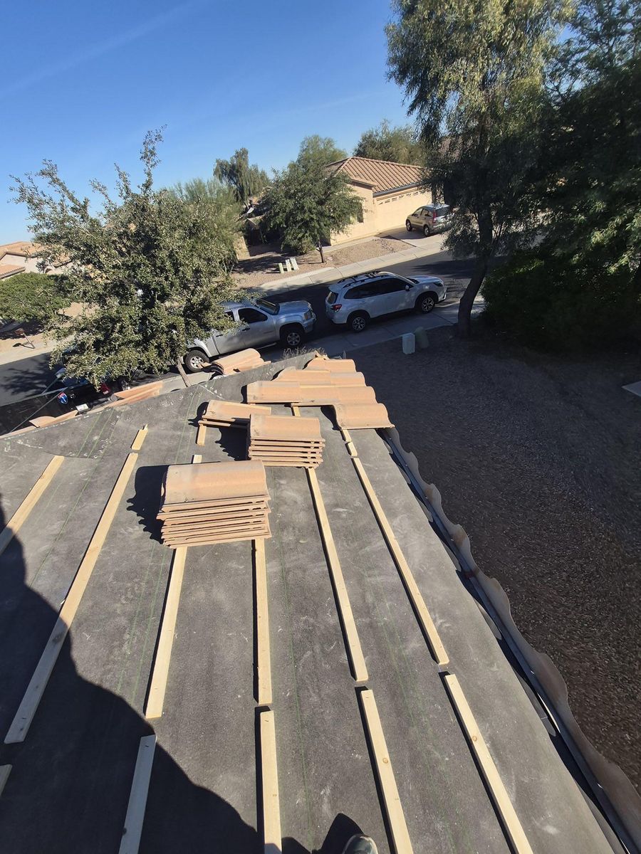 Roofing Repairs for Castro’s Custom’s Roofing LLC in Tucson, AZ