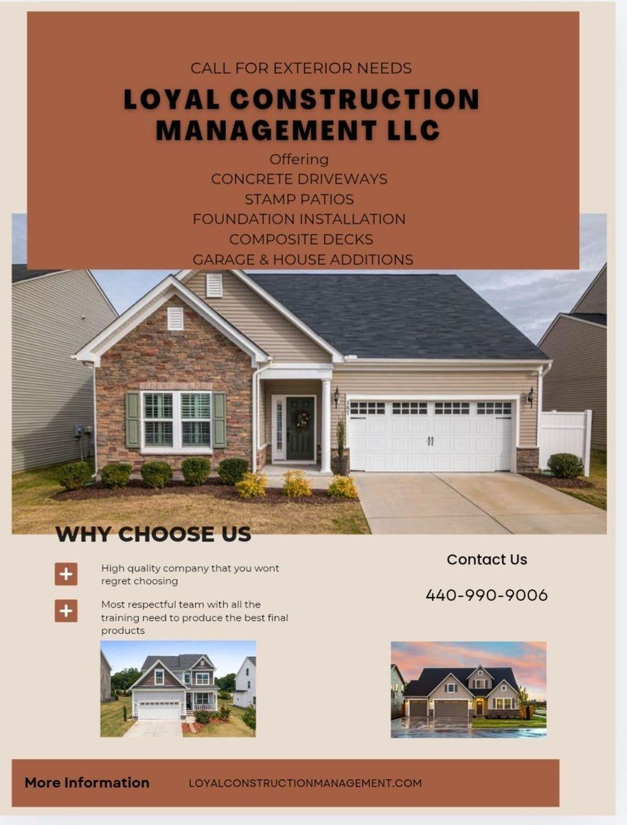 Landscaping for Loyal Construction Management LLC in North Ridgeville, OH