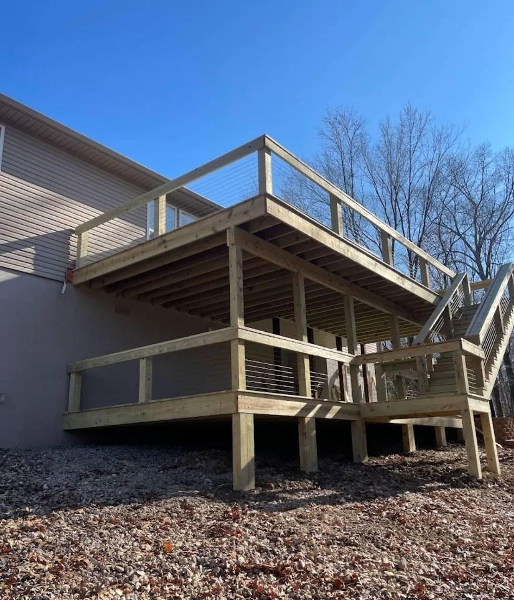 Wood Decks for NWA Custom Decks & Builds in Bentonville, AR