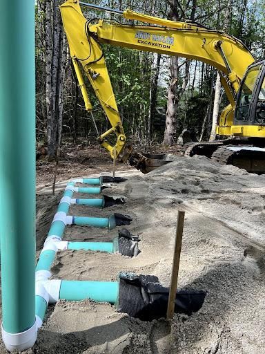 Sewer & Water & Power Lines for Andy Naylor Excavation in Johnson, VT
