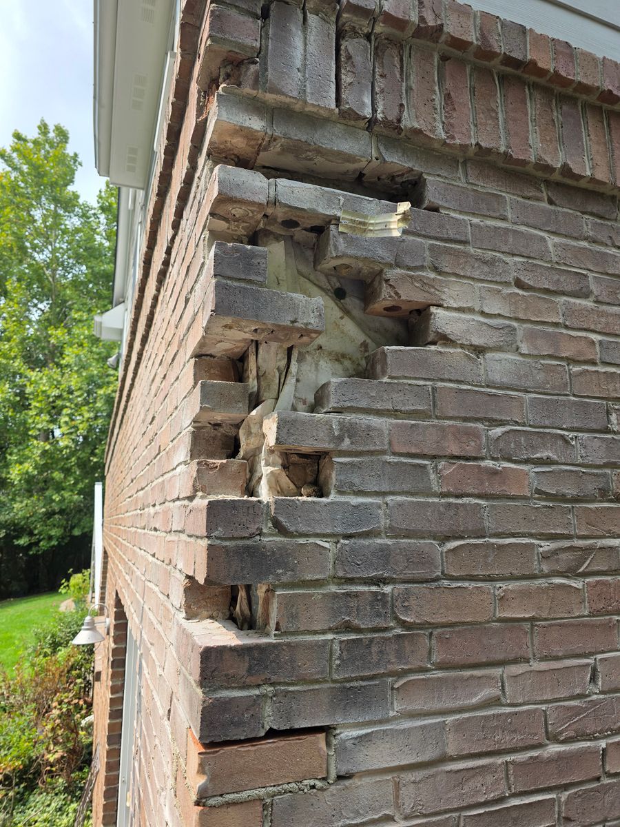 Brickwork for Brick Pros Restorations in Taylor Mill, KY