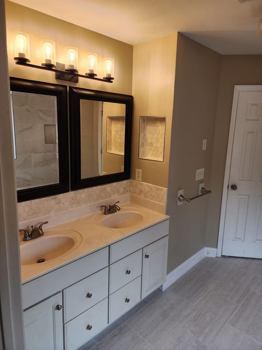 Bathroom Renovation for GR Home Specialist, LLC in Antioch, TN