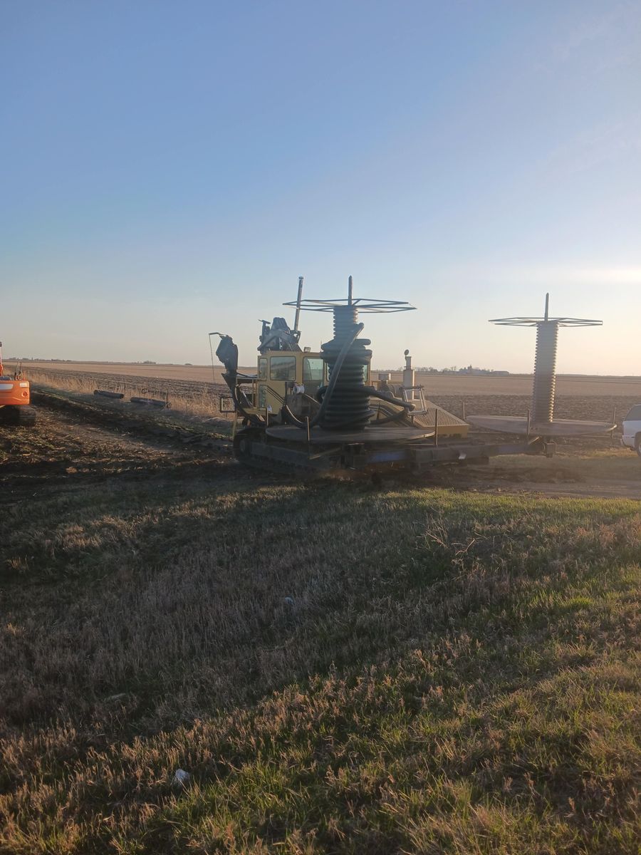 GPS Tile and Mapping for GBA Earthmoving in Keota, IA