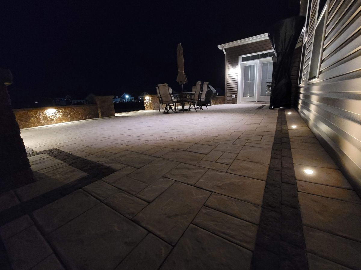 Landscape Lighting for SoDel Stone Works & Construction LLC in Sussex County, DE