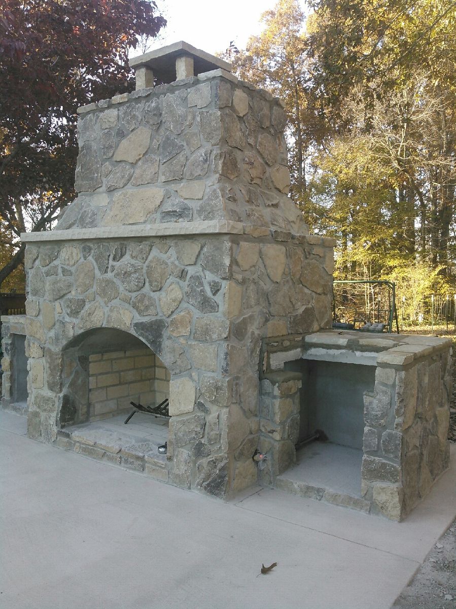 Natural Stone Hardscape for CSS Renovations in Huntsville, AL