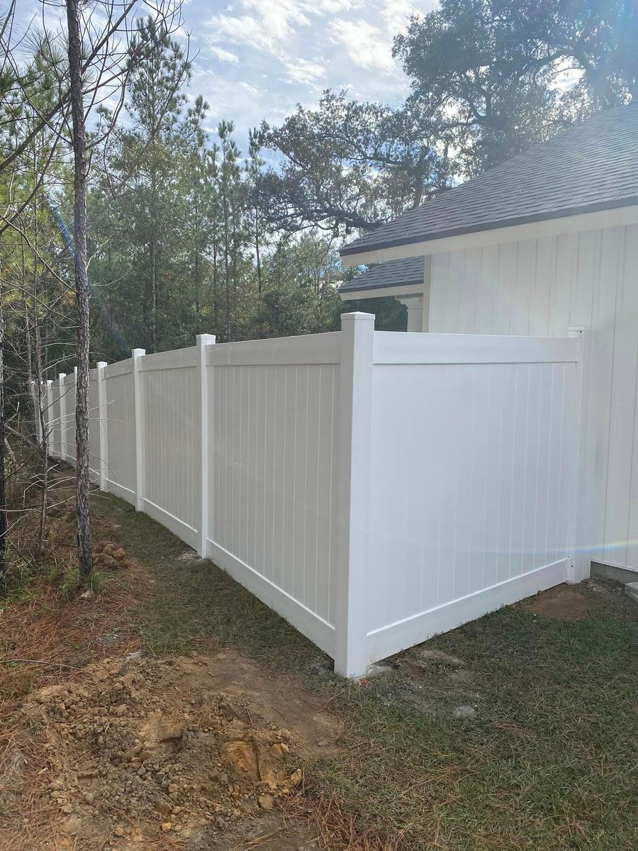 Fence Installation for Barnes Family Fencing in Graceville, FL