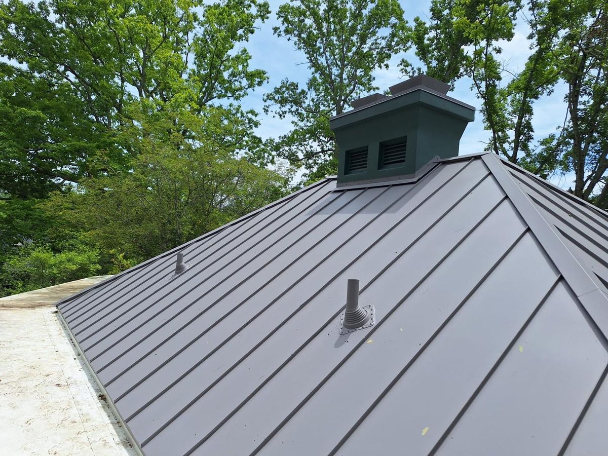 Metal Roofing for Unified Construction Services in Henderson County, NC