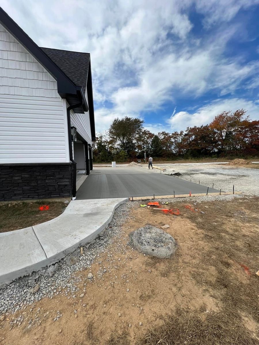 Sidewalk Installation for Fortified Concrete Solutions in Imperial, MO