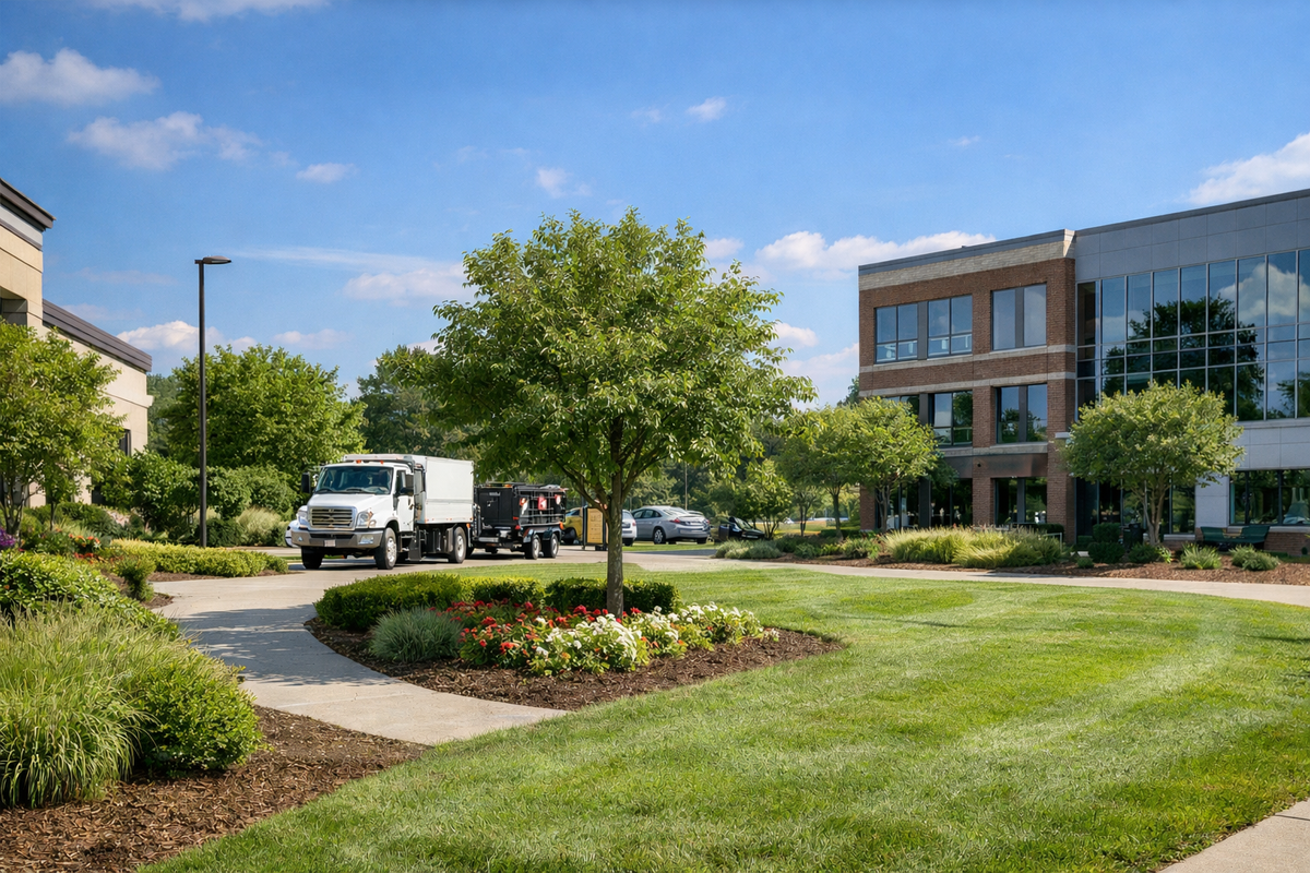 Commercial Property Maintenance for Robbie's Lawn Care, LLC in Middletown, OH