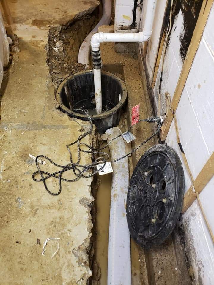 Sump Pump Installation for AWC Insulators in Peoria, IL